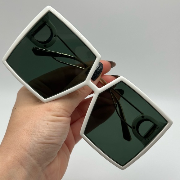 NEW Dior Sunglasses 30Montaigne SU 97C0 Ivory Grey Women - Picture 8 of 10